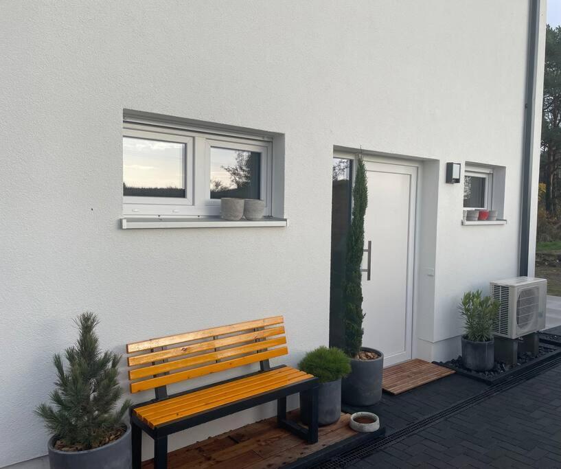 Modernes Ferienhaus Mit 3 Schlafzimmern In Der Naehe Vom Scharmuetzelsee Wendisch Rietz Exterior photo