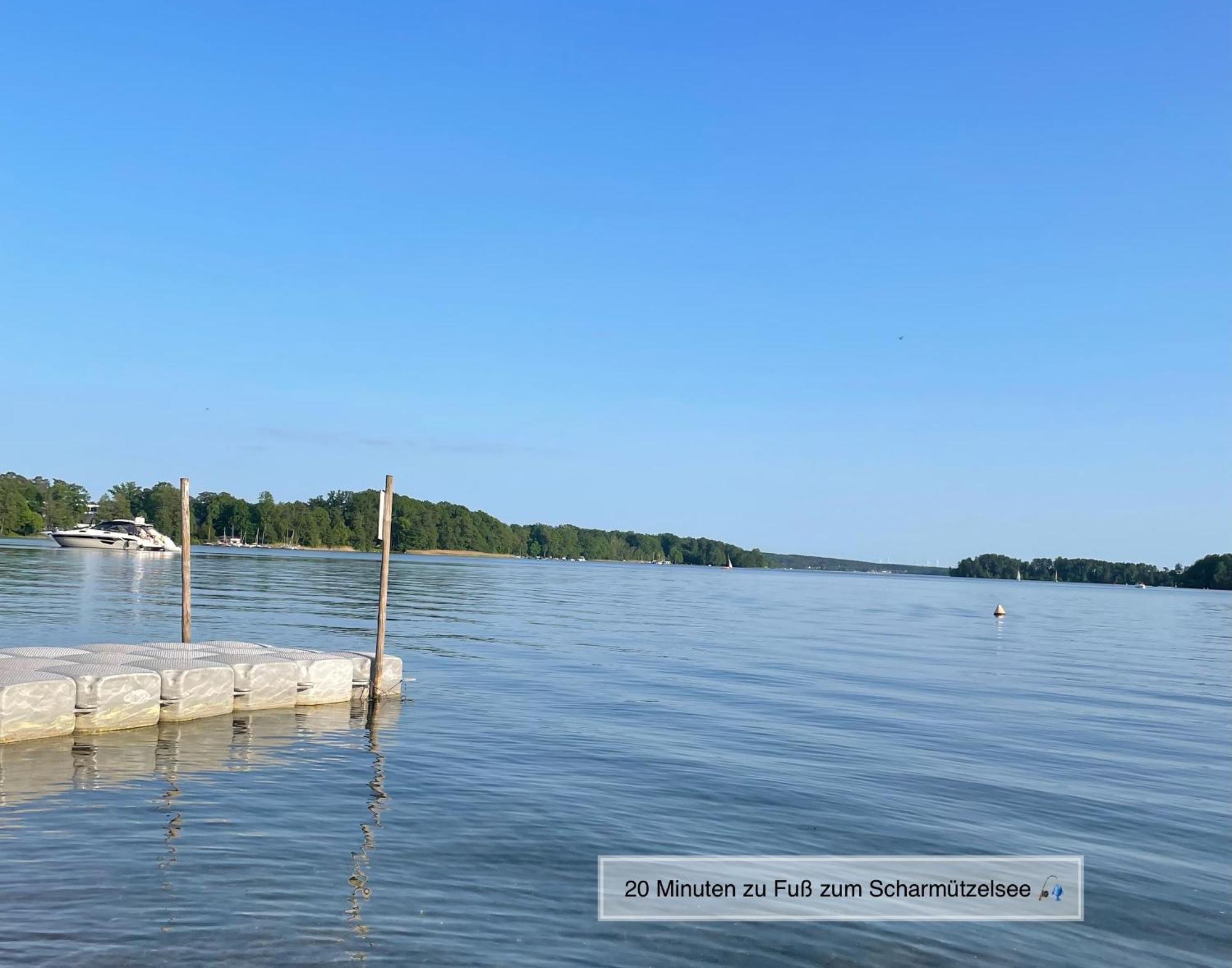 Modernes Ferienhaus Mit 3 Schlafzimmern In Der Naehe Vom Scharmuetzelsee Wendisch Rietz Exterior photo